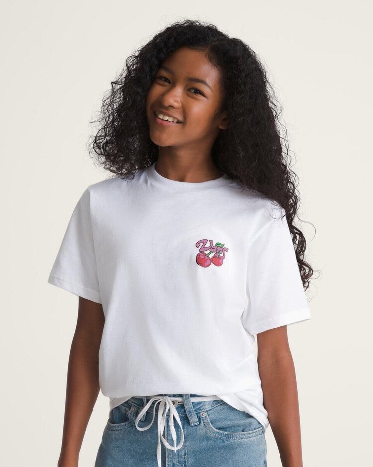 VANS VANS Kids Cherry Shack T-Shirt White