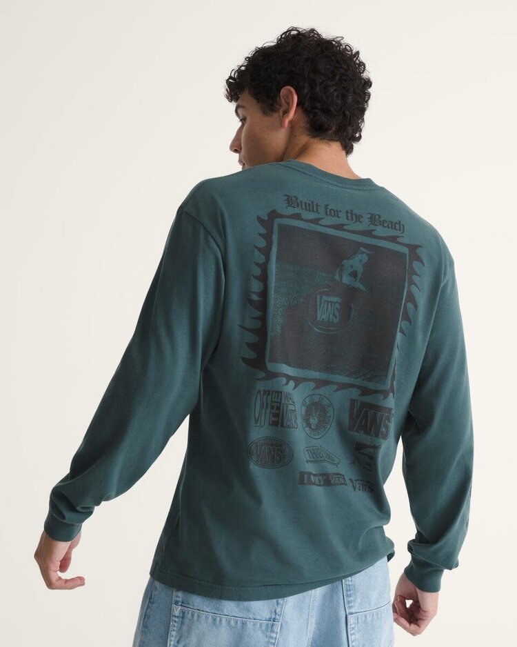 VANS VANS I Need My Long Sleeve T-Shirt Mossy Olive Green
