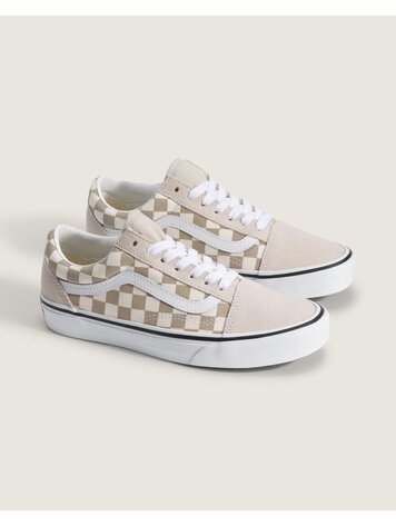 VANS VANS Old Skool Checkerboard Shoe Checkerboard Oatmeal Beige