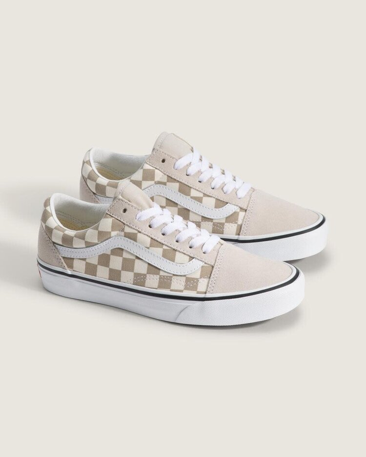 VANS VANS Old Skool Checkerboard Shoe Checkerboard Oatmeal Beige