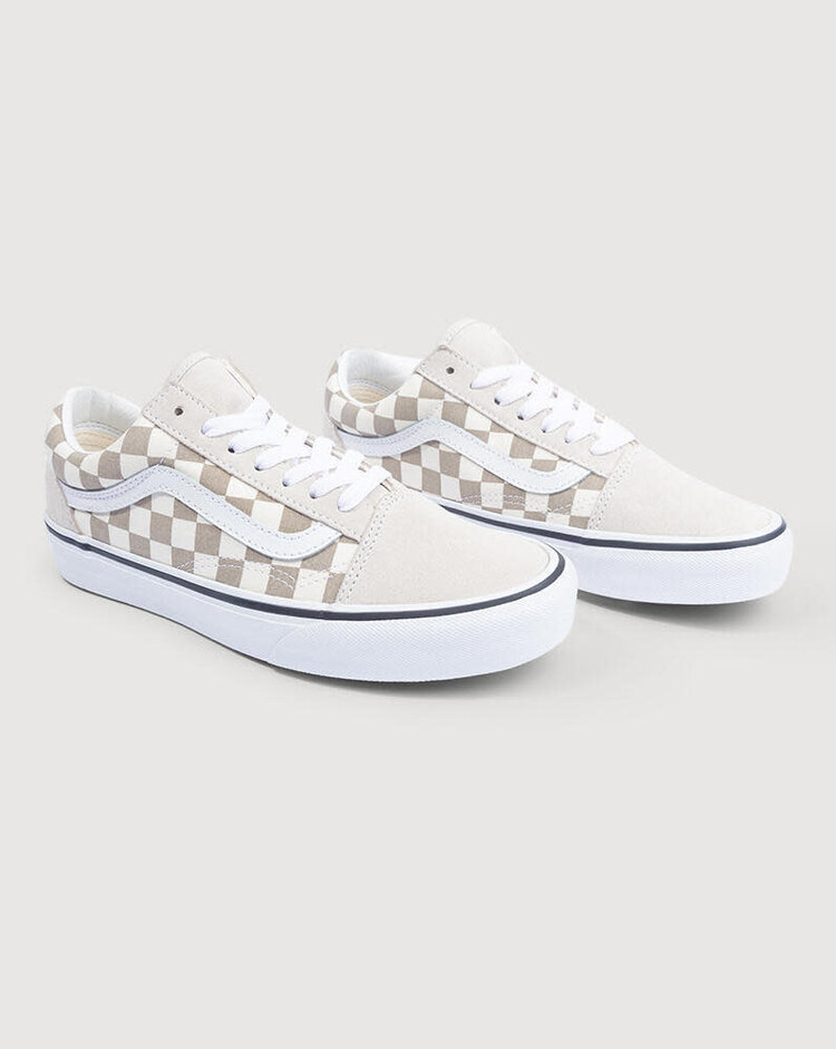 VANS VANS Old Skool Checkerboard Shoe Checkerboard Oatmeal Beige