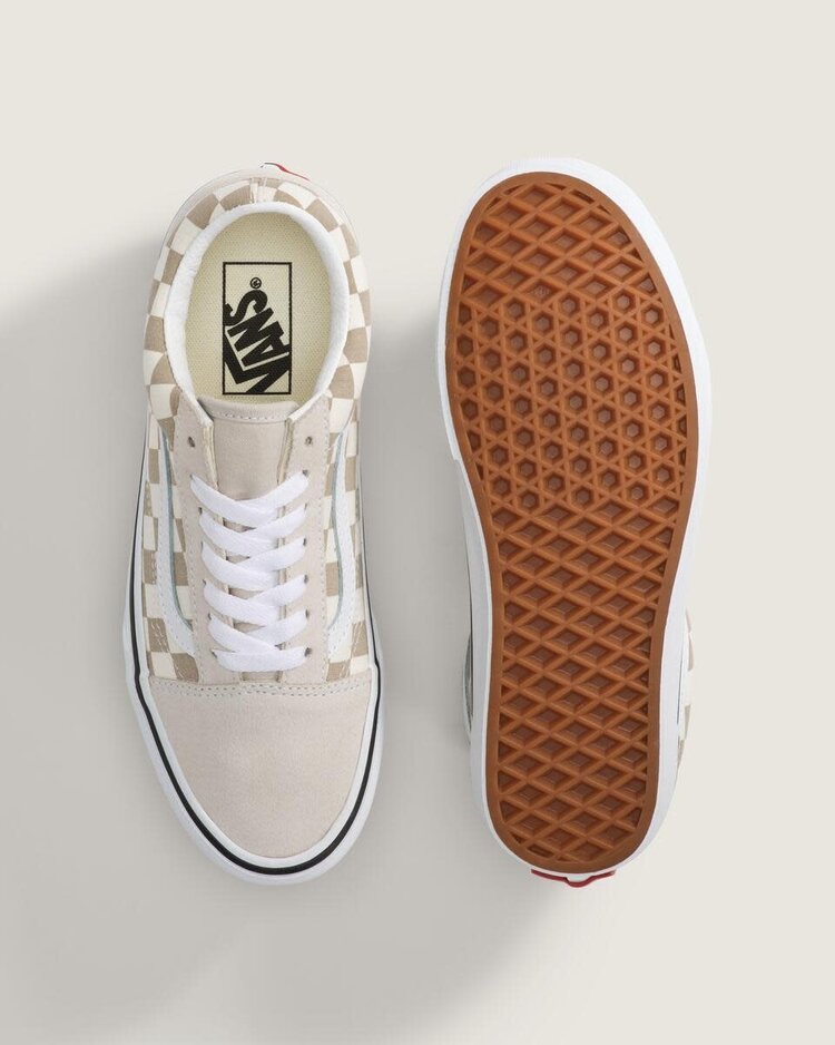 VANS VANS Old Skool Checkerboard Shoe Checkerboard Oatmeal Beige
