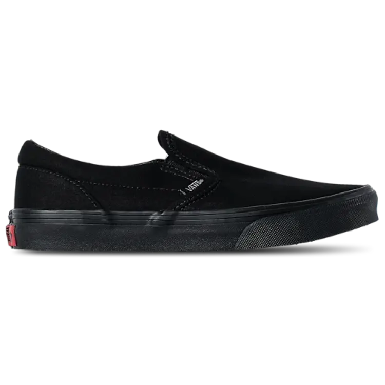 VANS VANS Big Kids Classic Slip-On Shoe Blackout
