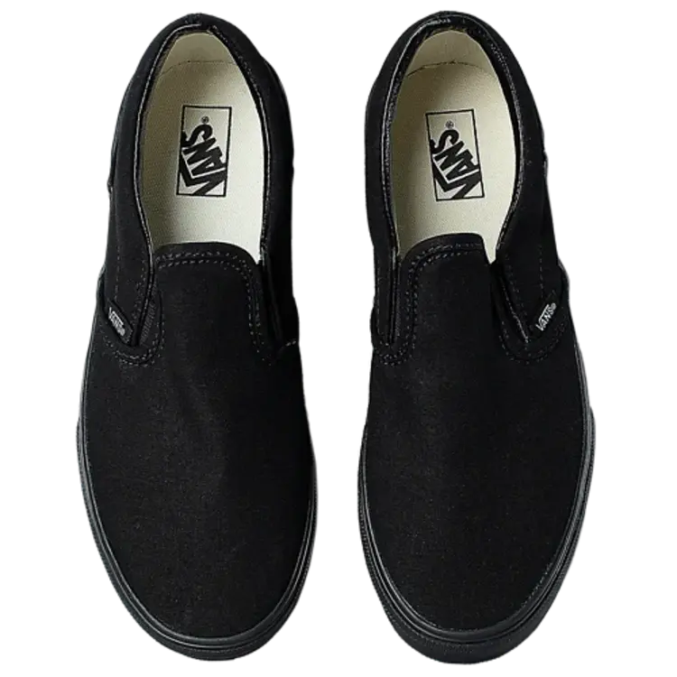 VANS VANS Big Kids Classic Slip-On Shoe Blackout