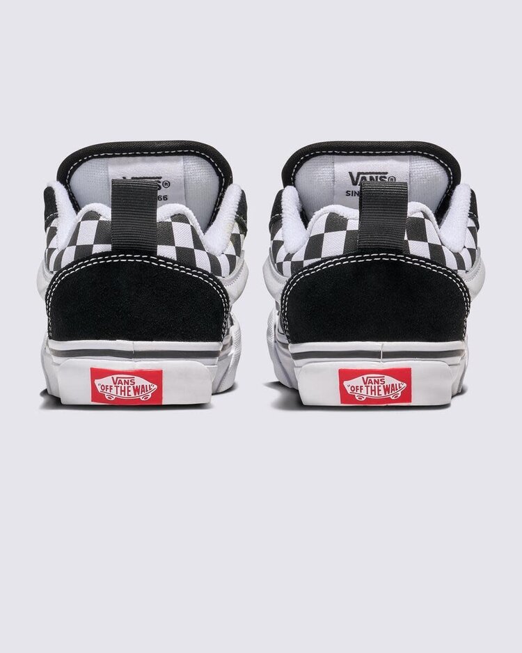 VANS VANS Big Kids Knu Skool Checkerboard Shoe Checkerboard Black / True White