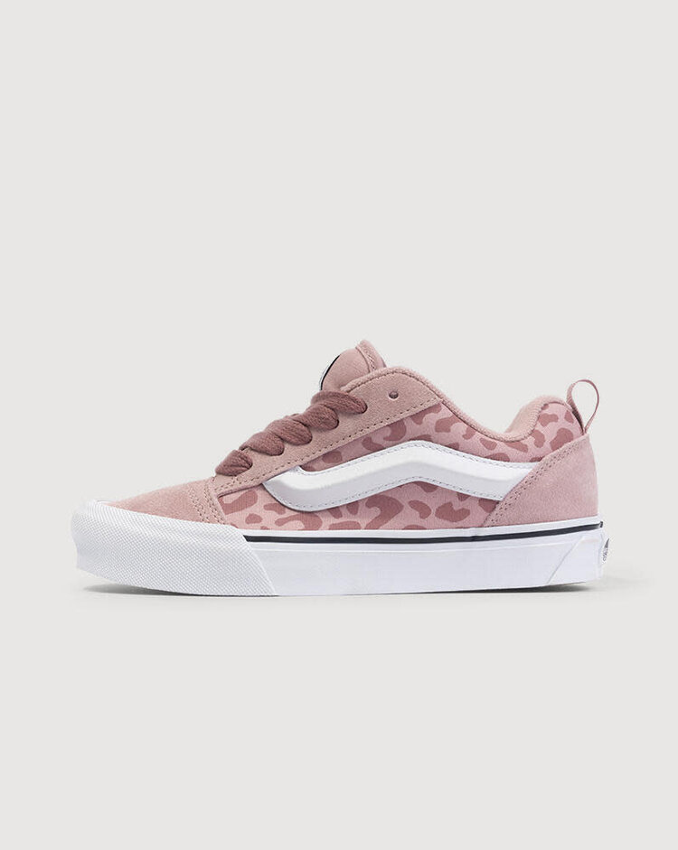 VANS VANS Big Kids Knu Skool Shoe Leopard Misty Mauve Pink