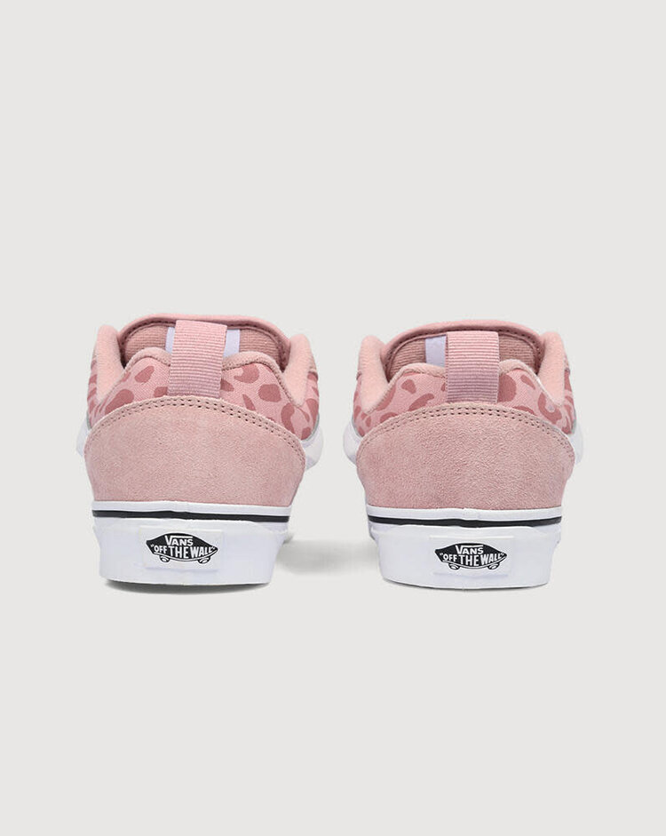 VANS VANS Big Kids Knu Skool Shoe Leopard Misty Mauve Pink