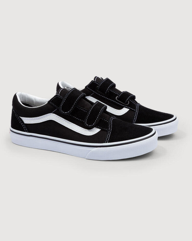 VANS VANS Big Kids Old Skool V Shoe Black / True White