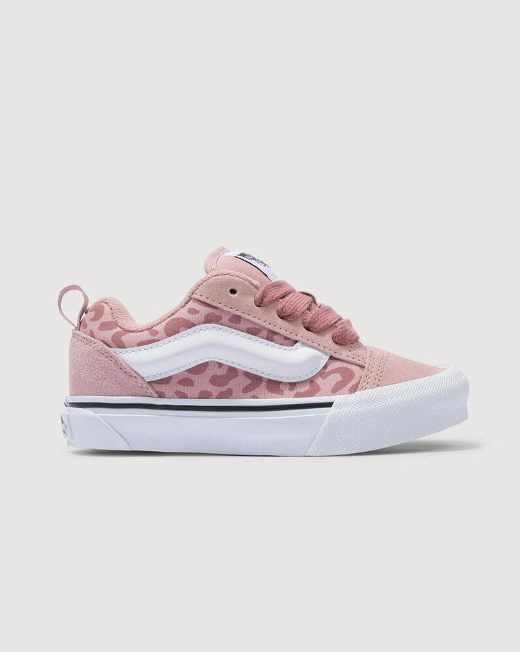 VANS VANS Little Kids Knu Skool Shoe Leopard Misty Mauve Pink