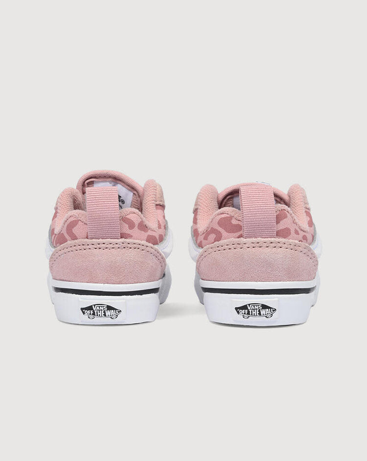 VANS VANS Little Kids Knu Skool Shoe Leopard Misty Mauve Pink