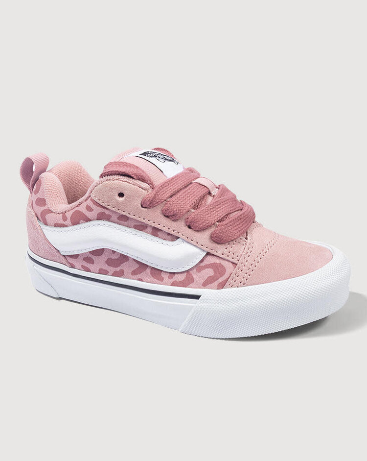 VANS VANS Little Kids Knu Skool Shoe Leopard Misty Mauve Pink