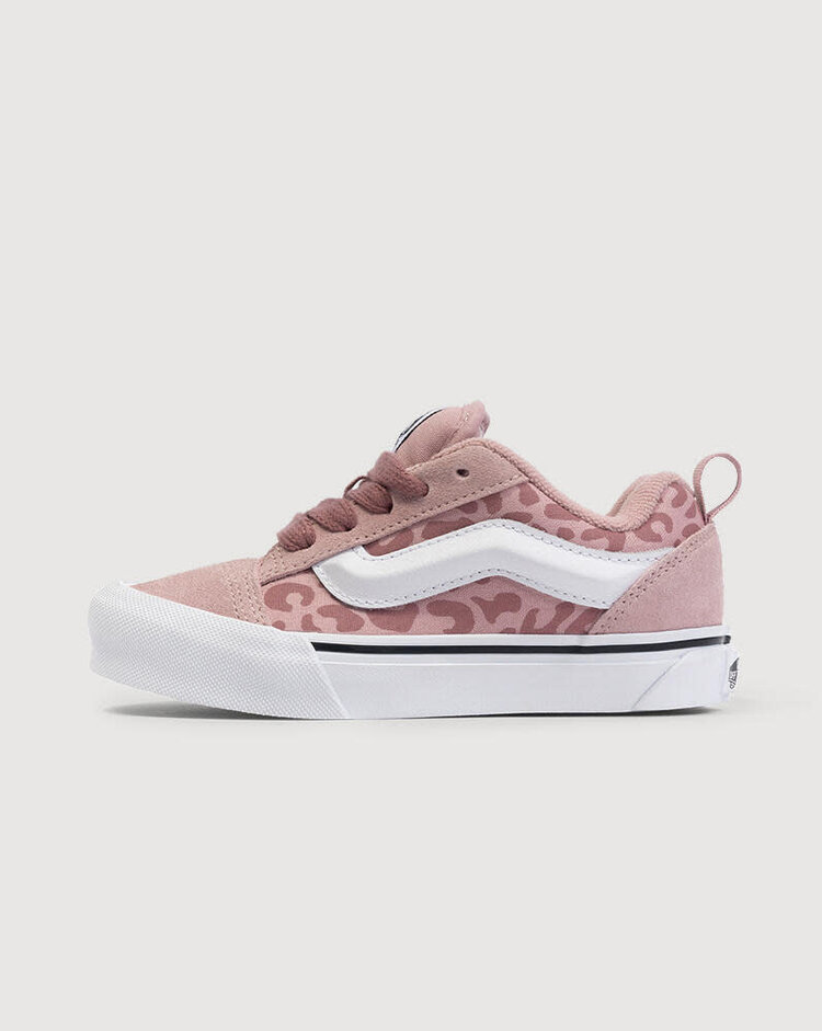 VANS VANS Little Kids Knu Skool Shoe Leopard Misty Mauve Pink