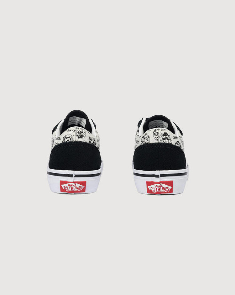 VANS VANS Little Kids Old Skool V Shoe Black / White