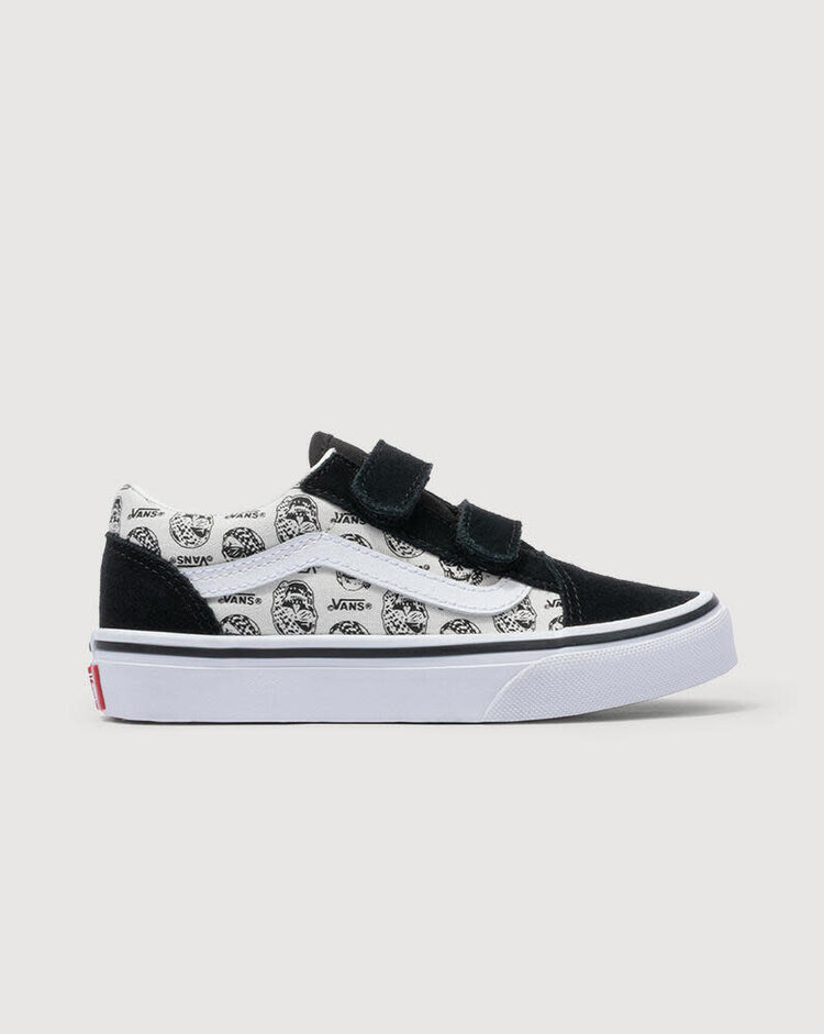 VANS VANS Little Kids Old Skool V Shoe Black / White