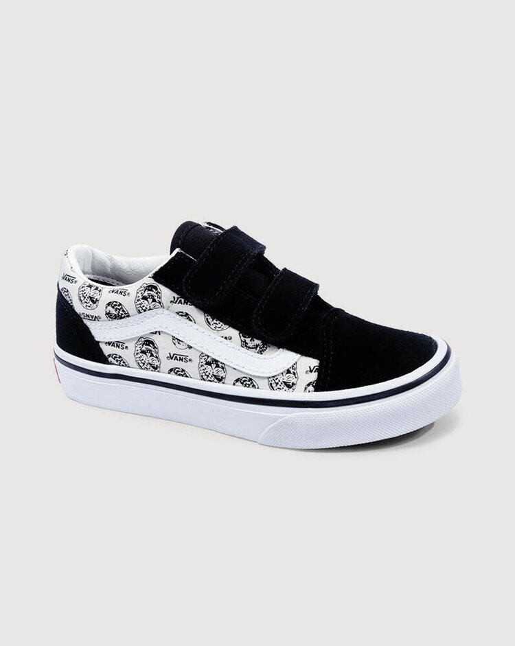 VANS VANS Little Kids Old Skool V Shoe Black / White