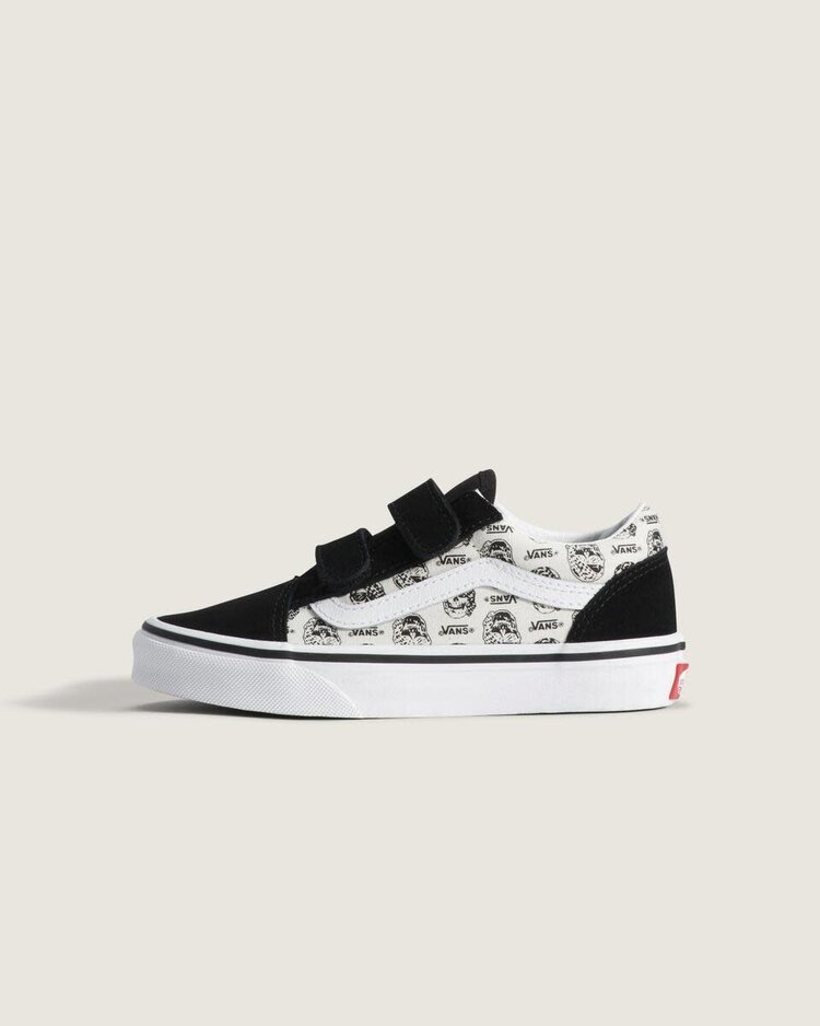 VANS VANS Little Kids Old Skool V Shoe Black / White