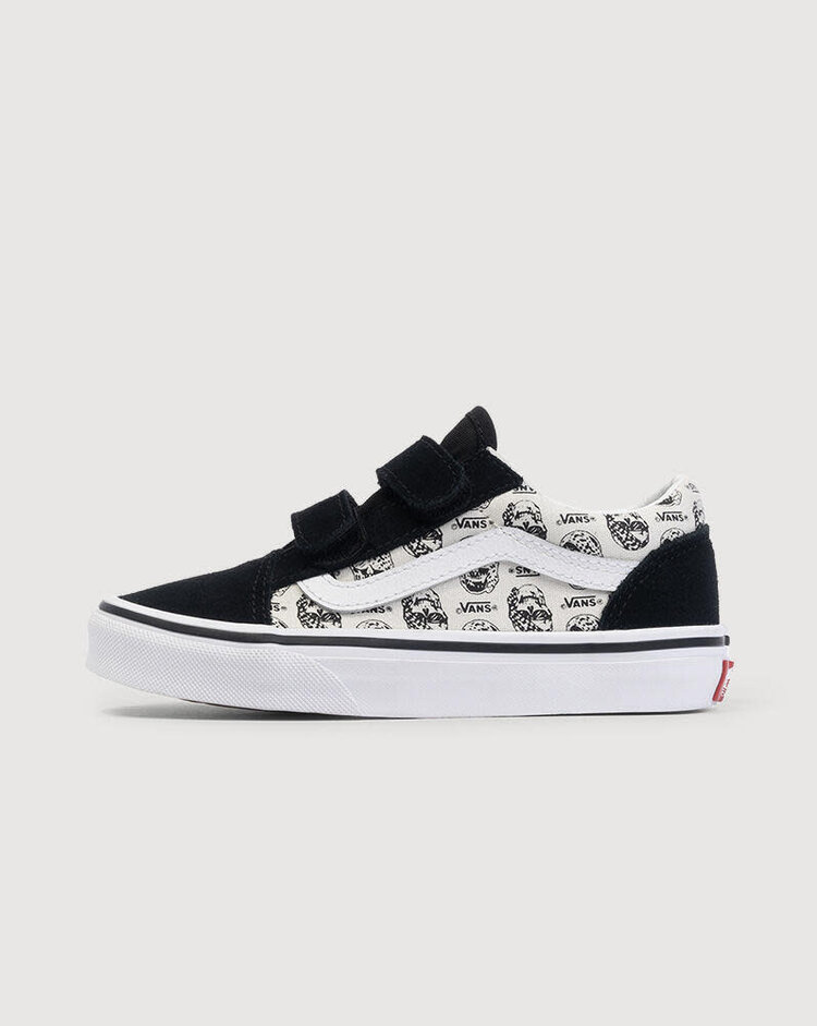 VANS VANS Little Kids Old Skool V Shoe Black / White