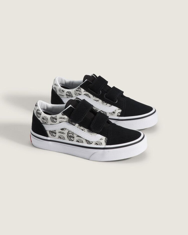 VANS VANS Little Kids Old Skool V Shoe Black / White