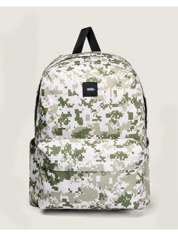 VANS VANS Old Skool Backpack Neutral Olive Green / Marshmallow White