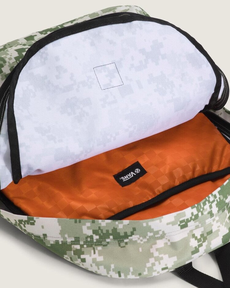 VANS VANS Old Skool Backpack Neutral Olive Green / Marshmallow White
