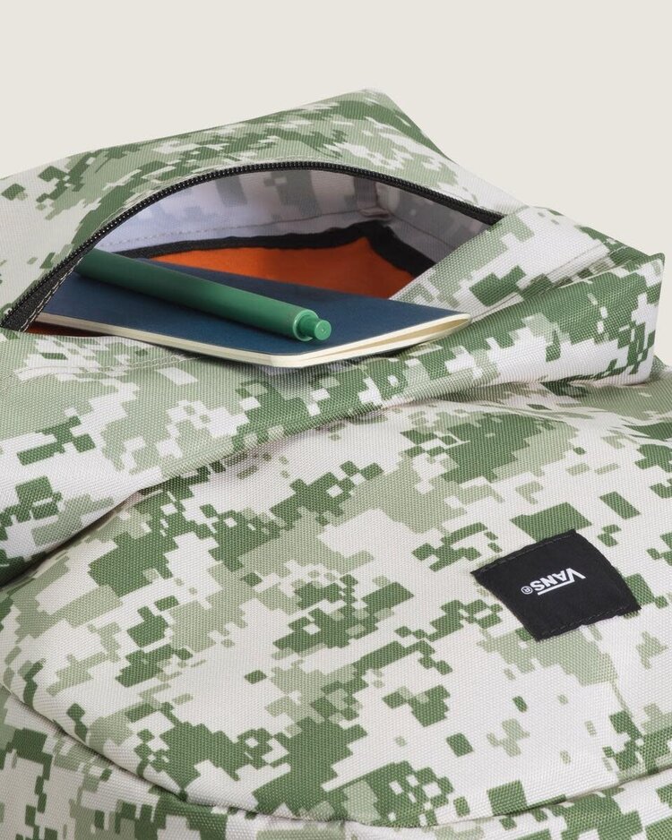 VANS VANS Old Skool Backpack Neutral Olive Green / Marshmallow White