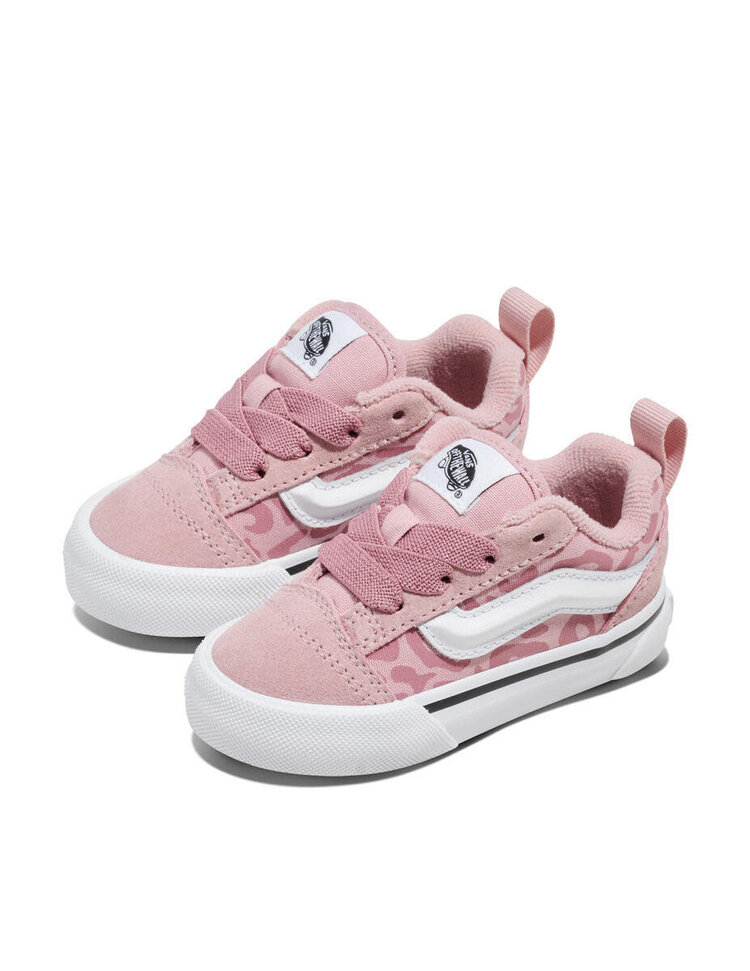 VANS VANS Toddler Knu Skool Shoe Leopard Misty Mauve Pink