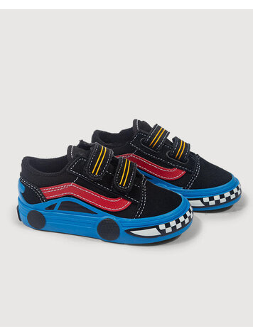 VANS VANS Toddler Old Skool V Shoe Black / Blue