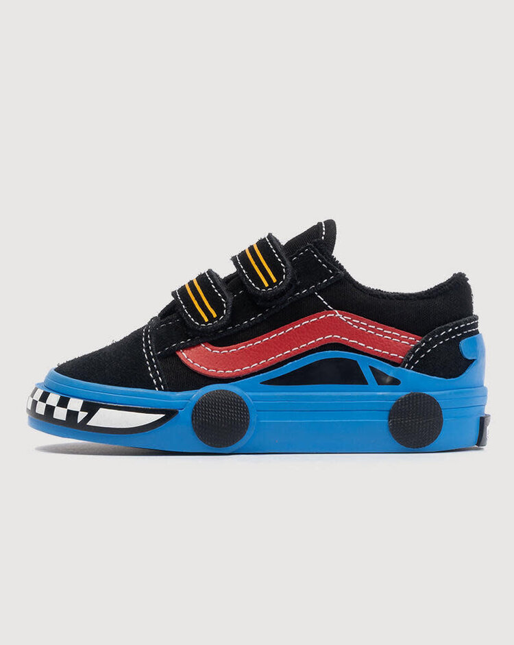 VANS VANS Toddler Old Skool V Shoe Black / Blue