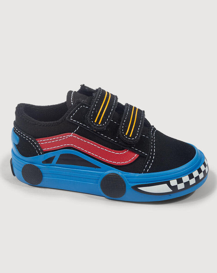 VANS VANS Toddler Old Skool V Shoe Black / Blue