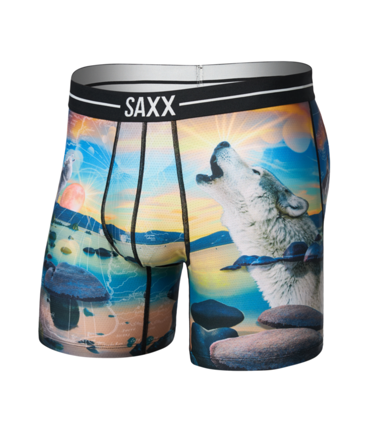 SAXX SAXX Volt Breathable Mesh Boxer Brief I Dream Of Tahoe Multi
