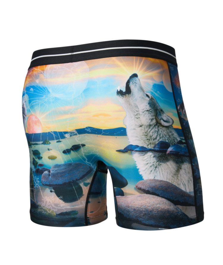 SAXX SAXX Volt Breathable Mesh Boxer Brief I Dream Of Tahoe Multi