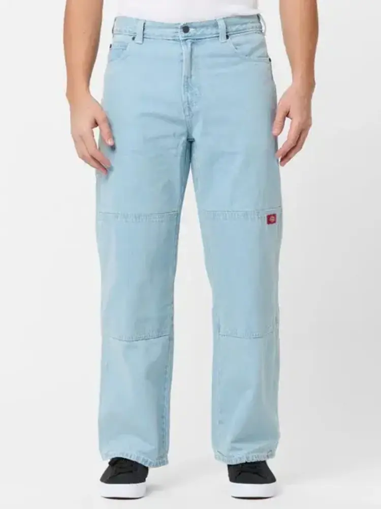 DICKIES DICKIES Mens Loose Straight Double Knee Jean Denim Vintage Wash