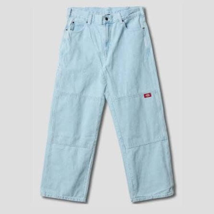 DICKIES DICKIES Mens Loose Straight Double Knee Jean Denim Vintage Wash