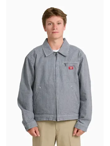 DICKIES DICKIES Mens Hickory Painter Jacket Retro Indigo