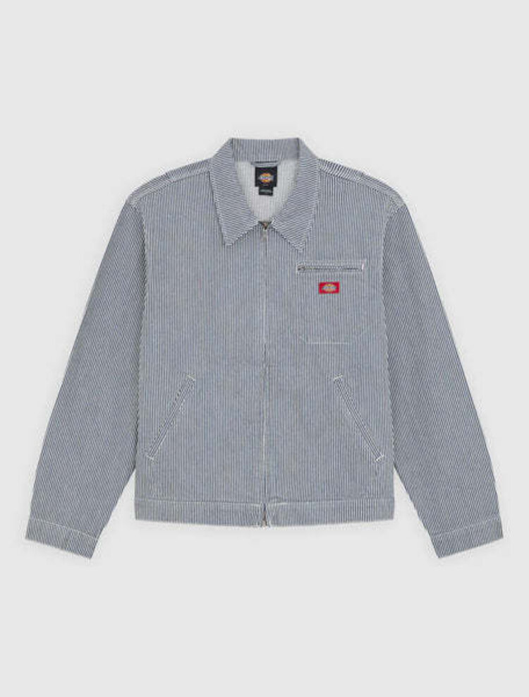 DICKIES DICKIES Mens Hickory Painter Jacket Retro Indigo