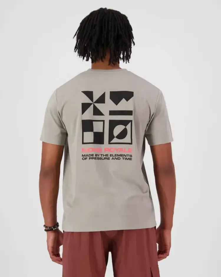 MONS ROYALE MONS ROYALE Icon Merino T Shirt Dried Sage