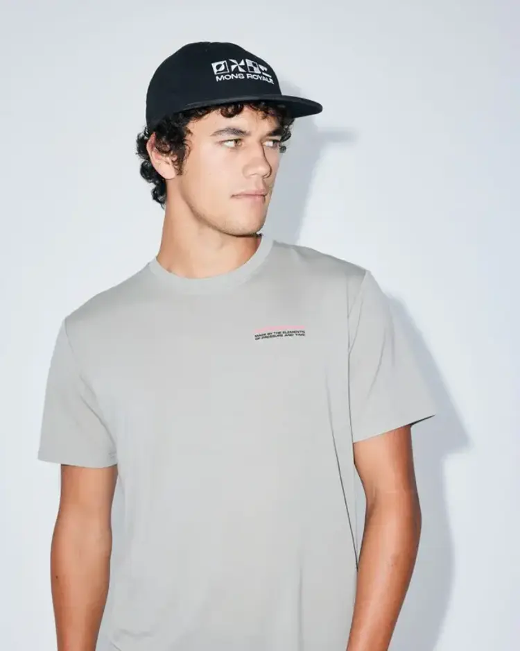 MONS ROYALE MONS ROYALE Icon Merino T Shirt Dried Sage