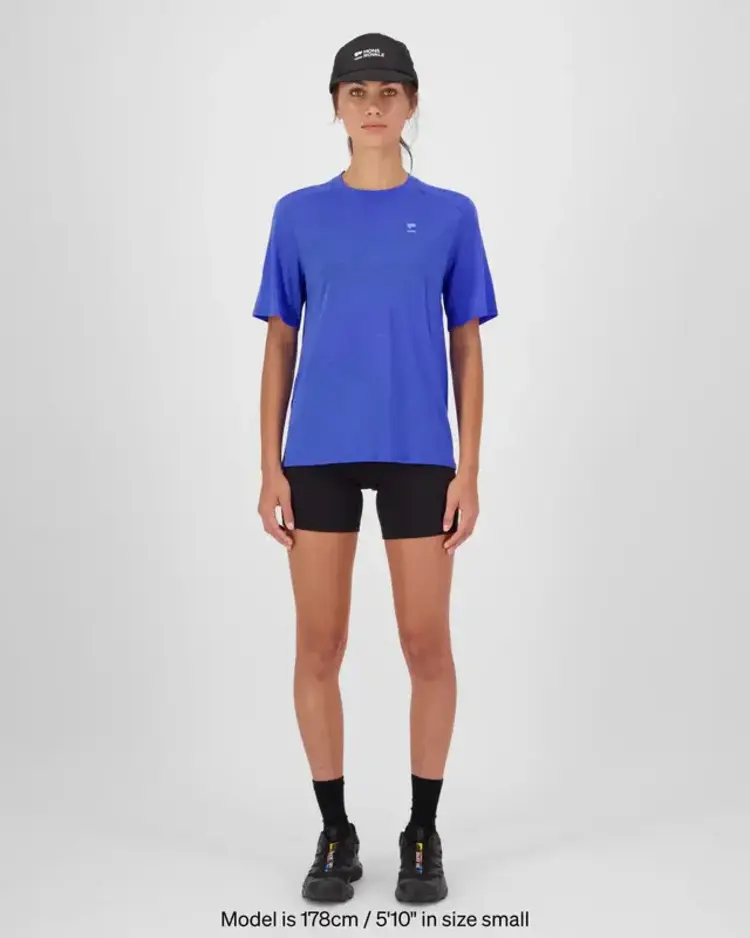 MONS ROYALE MONS ROYALE Aero Ultralight Merino T Shirt Ultramarine