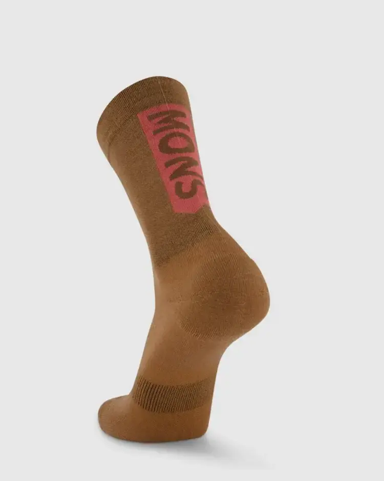 MONS ROYALE MONS ROYALE Atlas Merino Crew Sock Toffee
