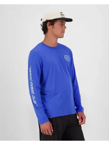 MONS ROYALE MONS ROYALE Icon Merino Long Sleeve Ultramarine
