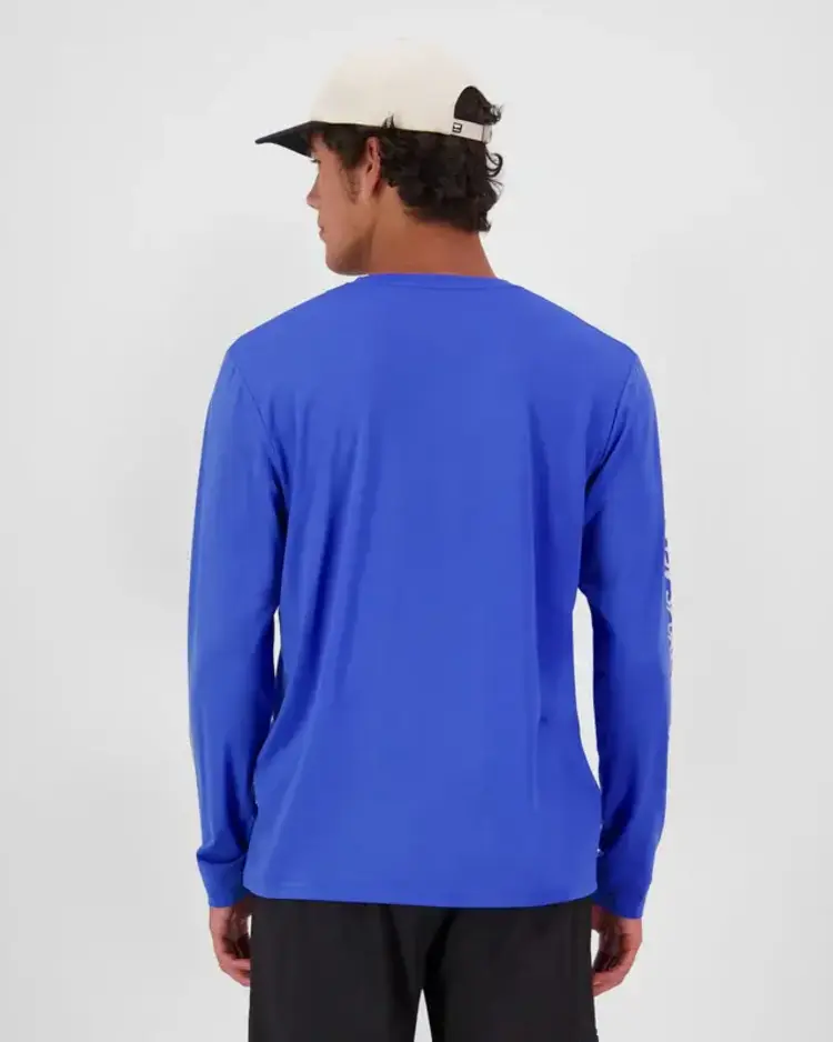 MONS ROYALE MONS ROYALE Icon Merino Long Sleeve Ultramarine