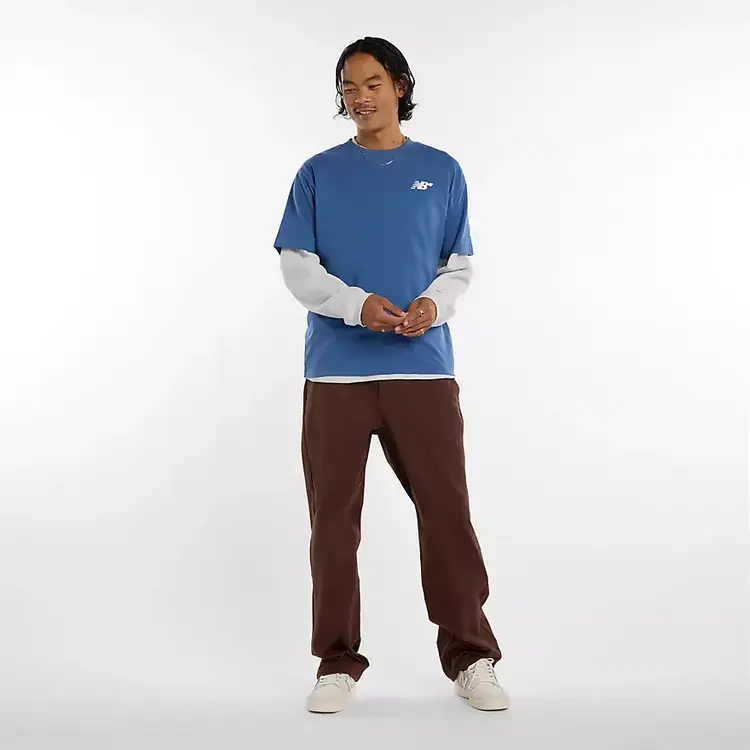 NEW BALANCE NEW BALANCE Numeric Small Logo Tee Blue