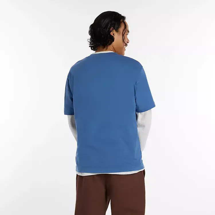 NEW BALANCE NEW BALANCE Numeric Small Logo Tee Blue