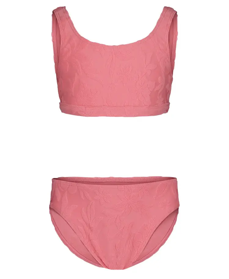 ROXY ROXY Girls' Hula Loop Bikini Set Plumeria