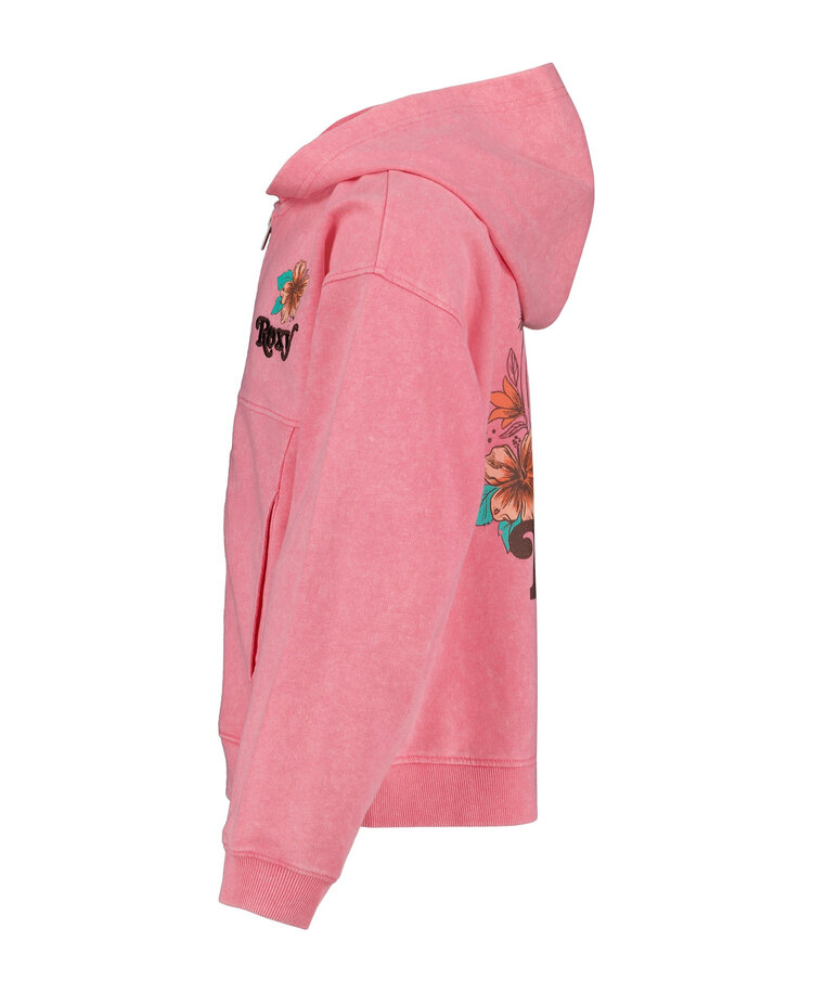 ROXY ROXY Girls' Sunset Oversized Hoodie Plumeria