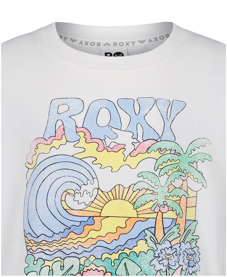 ROXY ROXY Girls' Nature Oversized Crew Coconut Milk