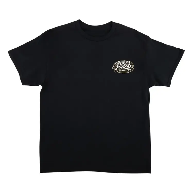 SANTA CRUZ SANTA CRUZ T-Shirt Natas Sketch Panther Black