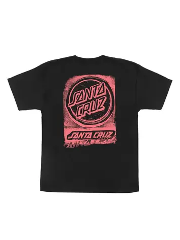 SANTA CRUZ SANTA CRUZ Youth Tee Cut Opus Black