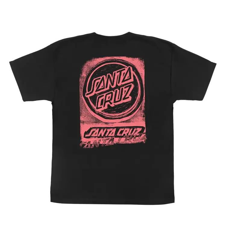 SANTA CRUZ SANTA CRUZ Youth Tee Cut Opus Black