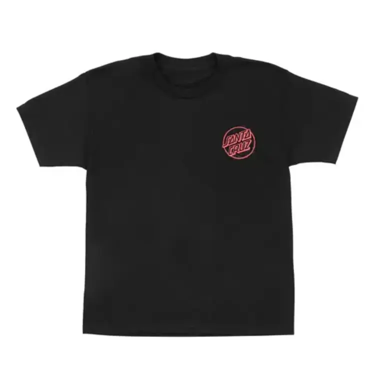SANTA CRUZ SANTA CRUZ Youth Tee Cut Opus Black